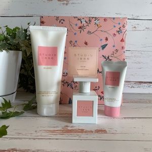 Avon Studio 1886 Gilded Perfume and Lotion Gift Set